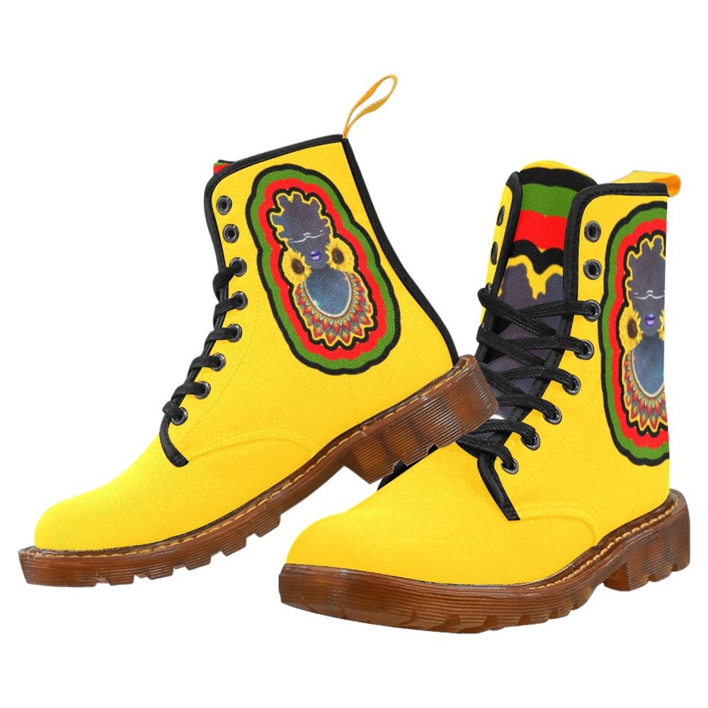 Oshun Yellow martin Boots